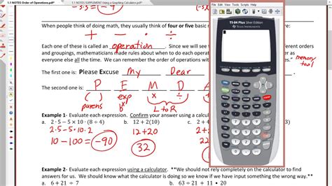 Evaluate Order Of Operations Calculator