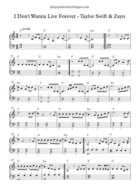 Pin on Piano sheet music