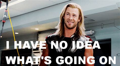 Confused Thor GIF - Find & Share on GIPHY