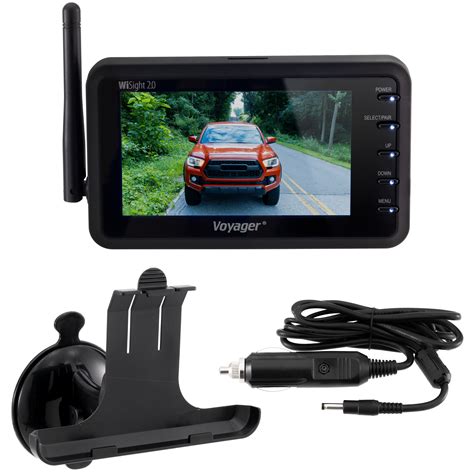 Voyager RV Wireless Backup Camera with 4" Monitor DIY System - RecPro