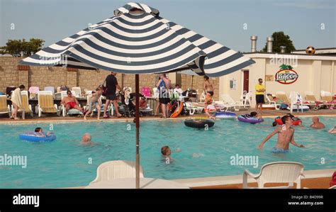 The outdoor swimming pool at beverley park campsite,Paignton,Devon ...