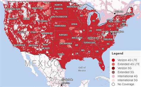 Verizon Lte Coverage Map - Map Of New Mexico