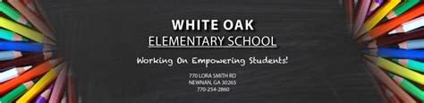 Home - White Oak Elementary School