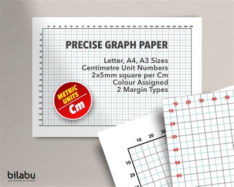 Graph Grid Paper Printable for Technical Drawing, Drafting Paper ...