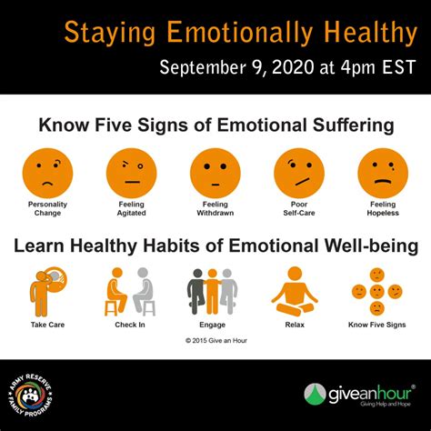 Staying Emotionally Healthy | Extension / 4-H Military Outreach Programs