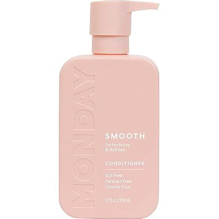 Amazon.com : MONDAY HAIRCARE Smooth Conditioner 12oz for Frizzy, Coarse ...