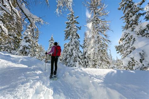 The best snowshoe trails near New York City