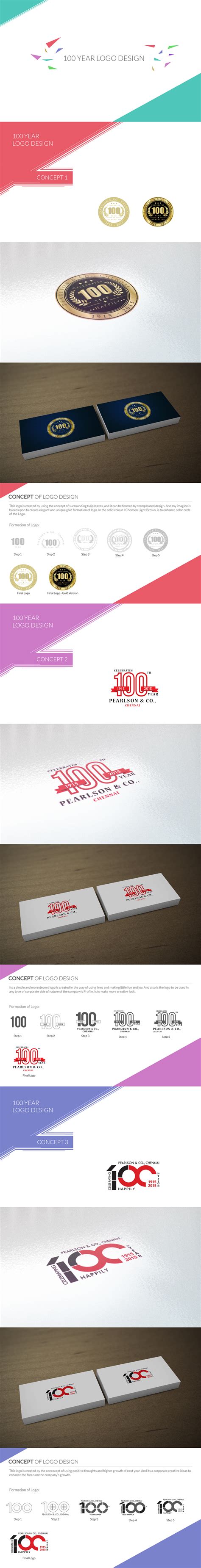 100 Year Anniversary - Logo Design Concepts on Behance