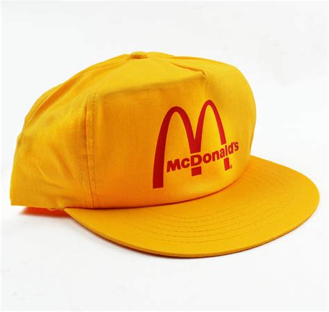 Vintage Mcdonalds Snapback Hat Cap NEW - Etsy Denmark