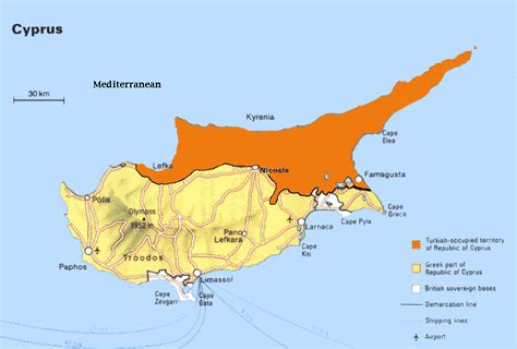 Republic of Cyprus: Maps