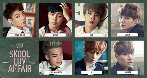 the members of btop's k - pop group, skool luv affair