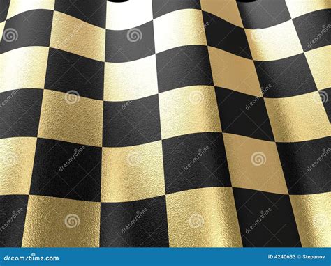 Gold chess board stock illustration. Illustration of prosperity - 4240633