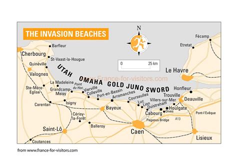 D Day Omaha Beach Map