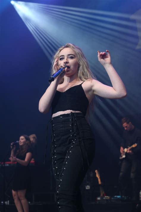 Sabrina Carpenter Performas Live at BLI Summer Jam Concert in NY 06/16/2017