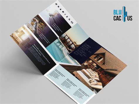 Luxury Hotel Brochure Template | BluCactus New York, Dallas