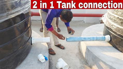 two Water tank installation with details - YouTube