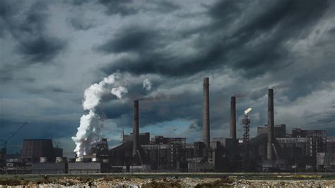 Free photo: factory pollution - Blue, Industry, Work - Free Download - Jooinn