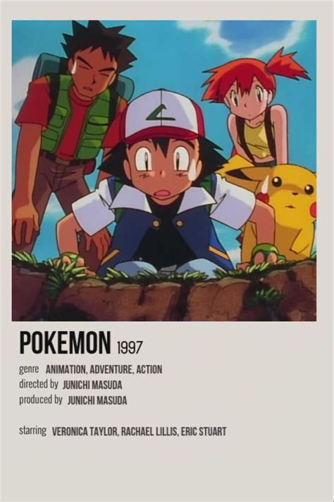 Pokémon Minimalist Anime Poster | Pokemon movies, Anime, Pokemon