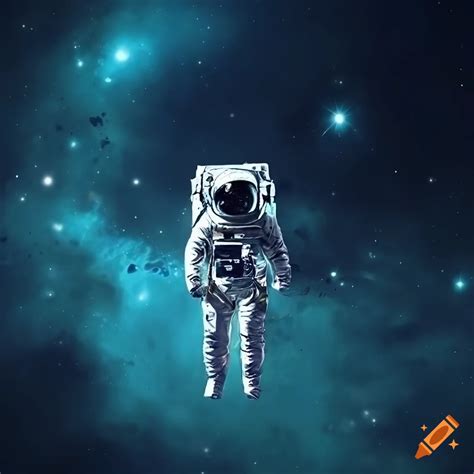 Wallpaper of an astronaut in space on Craiyon