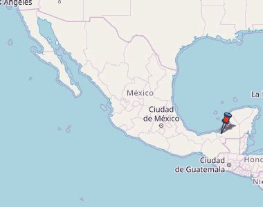 Ciudad del Carmen Map Mexico Latitude & Longitude: Free Maps