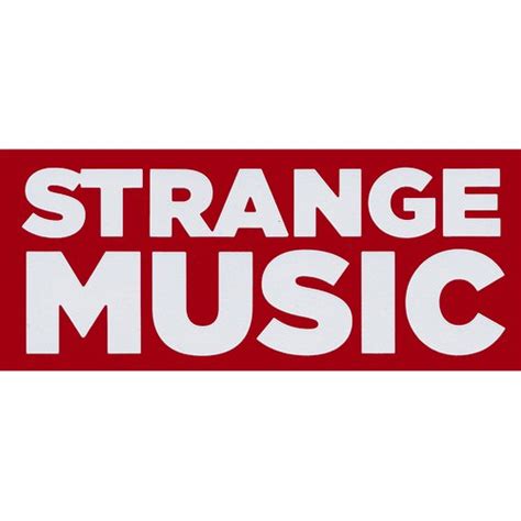 Strange Music - White Decal