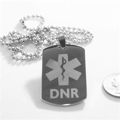 Dnr Necklace - Etsy