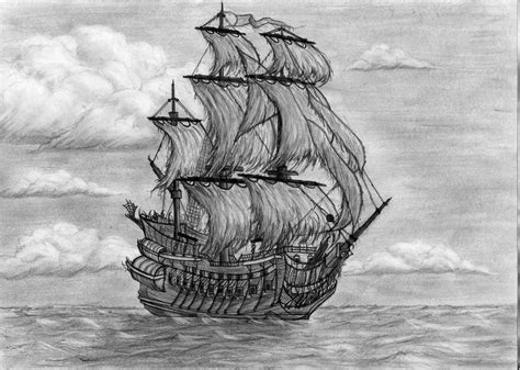 The Flying Dutchman Ship by arikkh on DeviantArt