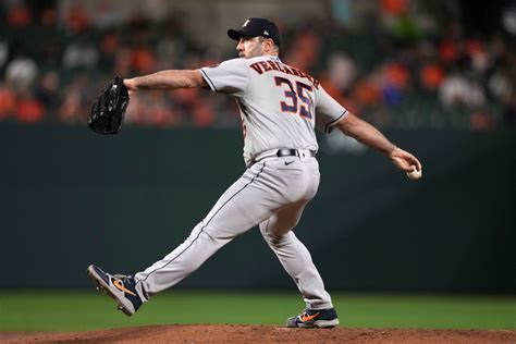 Justin Verlander Records 20th Quality Start, Houston Astros Drop Series ...