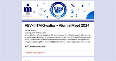 Rahul Kala on LinkedIn: ABV-IIITM Gwalior - Alumni Meet 2024