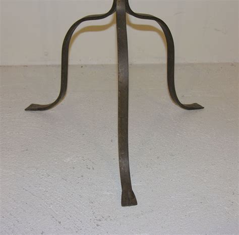 Vintage Wrought Iron Floor Lamp at 1stDibs