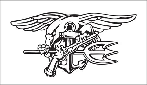 Navy Special Warfare Insignia DXF and SVG - Etsy