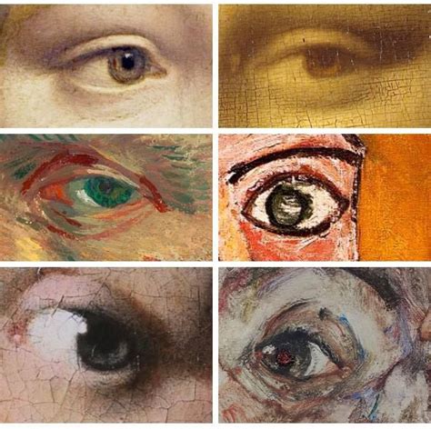 Eyes in art ‪Arteide‬ by Leonardo Da Vinci, Vincent Van Gogh, Pablo Picasso, Jan Vermeer, Egon ...