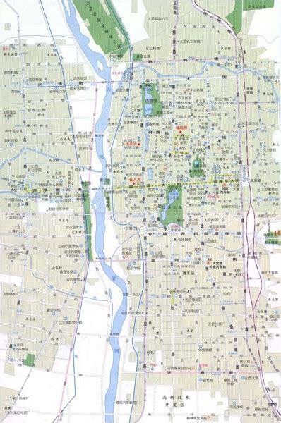 Taiyuan Guide Map - Taiyuan • mappery