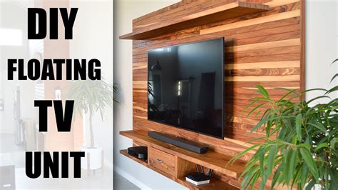 Beautiful Floating Entertainment Center Plans Shelves For Laundry Room Wall