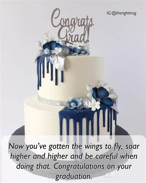 Congratulations On Your Graduation Wishes | The Right Messages | Congratulations cake ...