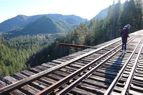 Vance Creek Bridge. Washington, USA. [5184x3456] [OC] : AbandonedPorn