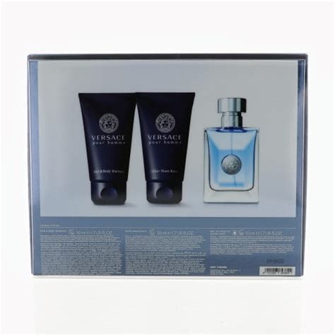 Versace - Versace Pour Homme Cologne Gift Set for Men, 3 Pieces ...