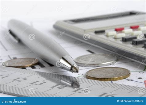 Financial background stock image. Image of data, graph - 126767693