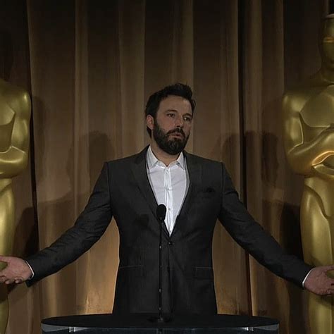 Ben Affleck at Oscars Luncheon (Video) | POPSUGAR Celebrity