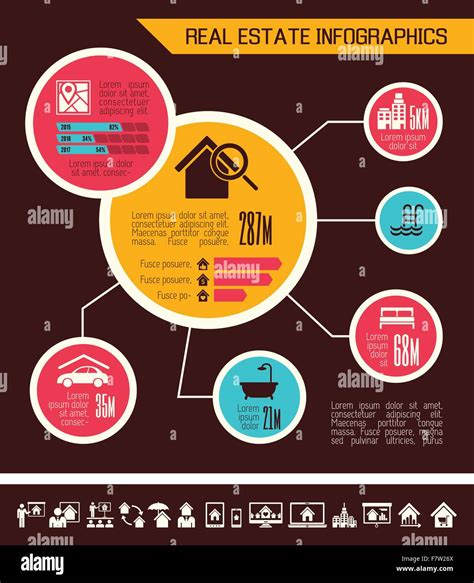 Real Estate Infographics Stock Vector Image & Art - Alamy