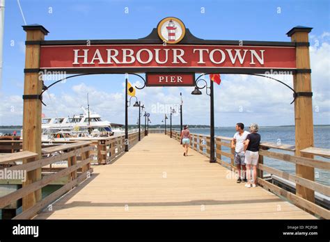 Harbour Town Hilton Head Island South Carolina Stock Photo - Alamy