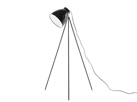 Metal Floor Lamp Black TAMEGA | Beliani.co.uk