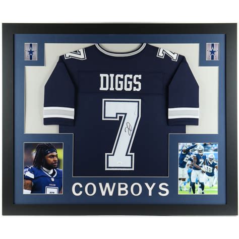 Trevon Diggs Signed Custom Framed Jersey Display (JSA) | Pristine Auction