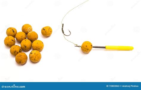 Boilies - Big Carp Fishing Bait Closeup Stock Image - Image of boilies ...