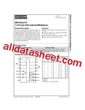 74151 Datasheet(PDF) - Fairchild Semiconductor