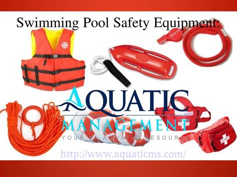 Swimming pool safety equipment by Aquatic Management - Issuu