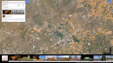 Midland Texas Map - United States