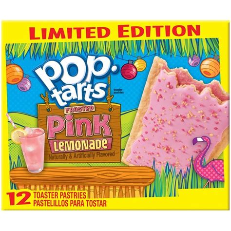 Kellogg's Pop-Tarts Limited Edition Frosted Pink Lemonade Toaster Pastries (21.1 oz) - Instacart