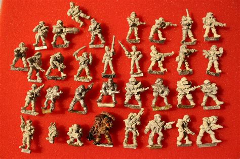 Games Workshop Warhammer 40k Imperial Army Guards 1980s 1990s Rogue Trader Era | eBay