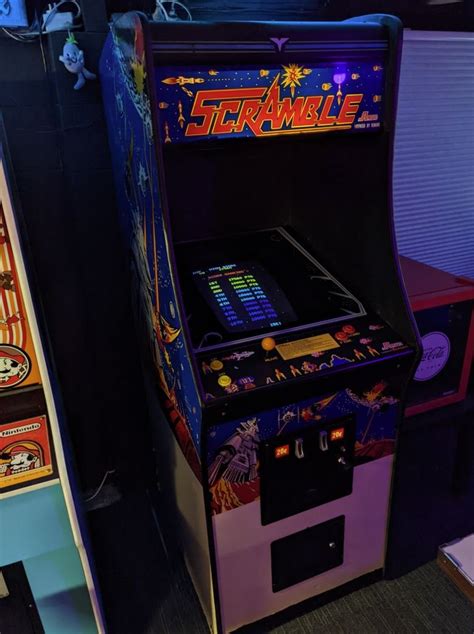 Scramble Upright Cab Resto (Artic) - Video Arcade Restorations and ...